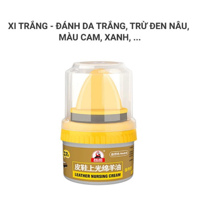 Xi Đánh Bóng Giày Da Làm Bóng Nhanh Đồ Da, Xi Kem Dưỡng Da Có Đầu Mút Hỗ Trợ - HÀNG CHÍNH HÃNG MINIIN