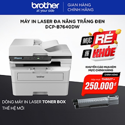 Máy in laser đa năng trắng đen DCP-B7640DW - Hàng chính hãng