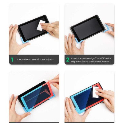 Ugreen UG10998LP153TK Viền Xanh Lá và Vàng Kính cường lực bảo vệ màn hình Nintendo Switch - HÀNG CHÍNH HÃNG