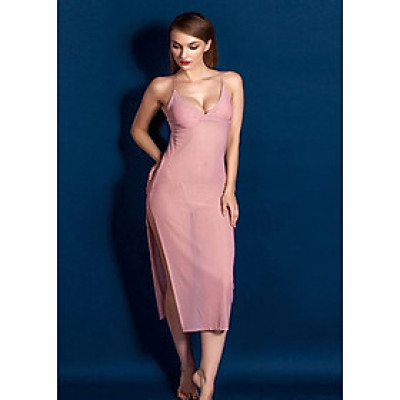 Váy ngủ 2 dây dáng dài