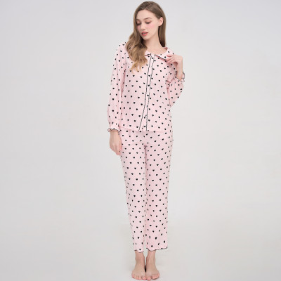 Bộ Đồ Satin Dài Nữ Vincy Thoáng Mát BSD060W21