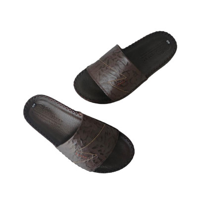 Dép Nam Quai Ngang HÀ NAM Da Bò Thật Cao Cấp DNA2172