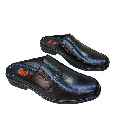 Dép bít mũi nam,Sabo nam HÀ NAM da bò thật cao cấp GSB20156