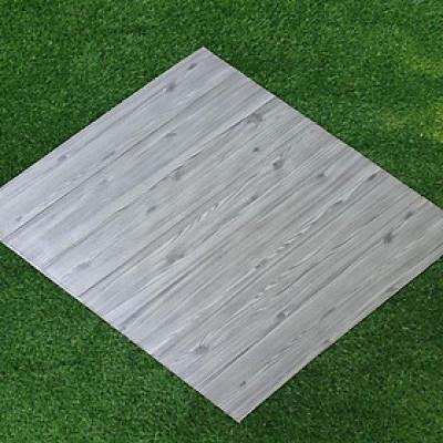 Bộ 5 Tấm Xốp Dán Tường Vân Gỗ Xám Cách Âm, Chống Va Đập, Bền Đẹp, Sang Trọng