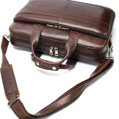 Cặp Da Công Sở Cao Cấp vừa Laptop 15.6inch MARRANT - BHM8841  Hàng chính hãng.