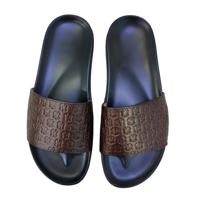 Dép Nam Quai Ngang Da Bò Thật TiTi ĐÔ Cao Cấp DNA2182d