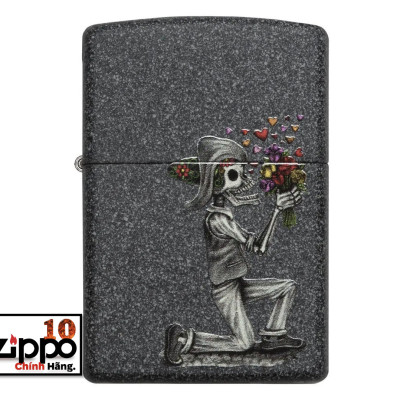 Bật lửa ZIPPO 28987 Iron Stone Couple - Chính hãng 100%