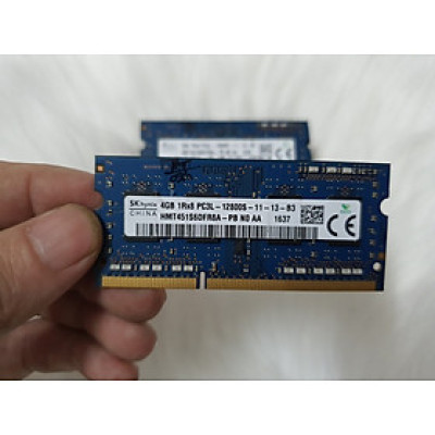 Ram laptop 4GB DDR3 PC3L-12800s - ram máy tính laptop 4GB DDR3L bus 1600Mhz - Hàng chính hãng