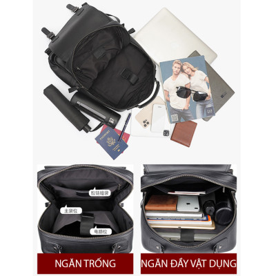 Balo nam DA BÒ THẬT – BEE GEE BLND9052A1