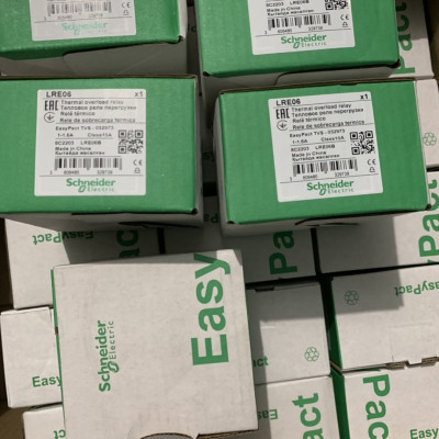 Rơ le nhiệt LRE06 Schneider bảo vệ quá tải dãi 1A đến 1.6A Chính hãng