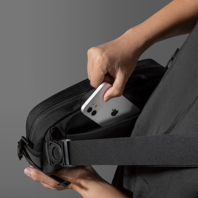 Túi Đeo Chéo Tomtoc (Usa) Wander - T26 Steam Deck – Rog Ally Daily Sling Black – T26S1D1