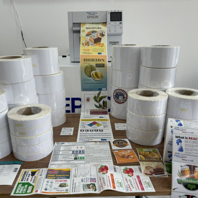 Máy in tem nhãn Epson ColorWorks C4050, khổ in 108mm, độ phân giải 1.200 dpi - Hàng chính hãng