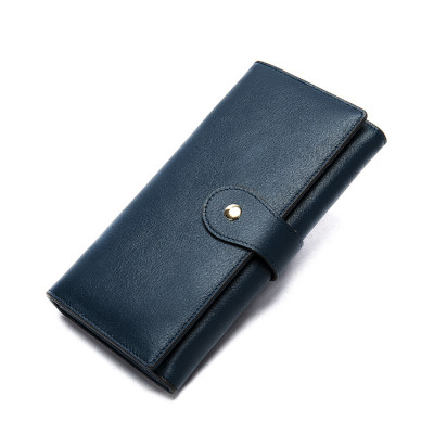 Ví Da Bò Cầm Tay Dáng Dài Thời Trang cao cấp Cho Nữ phong cách châu âu