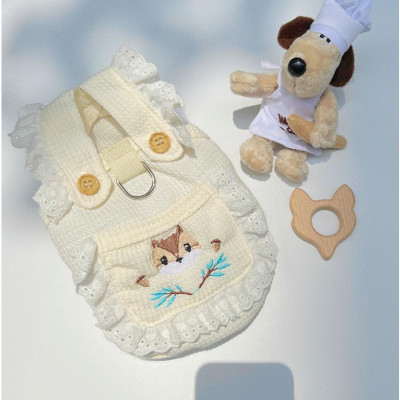 Quần áo vải cotton cho Chó Mèo , Áo Giữ ấm, vải Polyester , Áo dày có tay. Quần Áo Thú Cưng