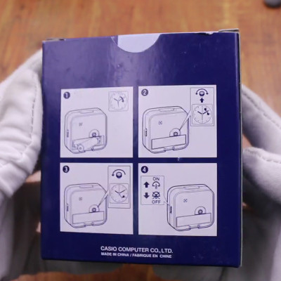 Đồng Hồ Để Bàn Casio TQ-143S-4DF - Có Đèn - Báo Thức - Kích Thước ( 7.7×7.6×3.8 cm )