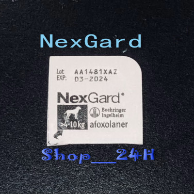 Viên nhai Nexgard trị ve rận, bọ chét cho chó (1 viên) - 2-4kg