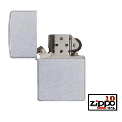 Bật lửa Zippo 205 Classic Satin Chrome - Chính Hãng 100%