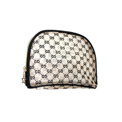 Túi đựng mỹ phẩm cao cấp họa tiết hiện đại Care4u 22x6x13 cm