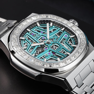 Đồng Hồ Nam I&W Carnival 763G1 Chính Hãng Full Box Chống Nước Kính Chống Xước Dây Thép Cao Cấp BH24T (Máy Cơ Tự Động)