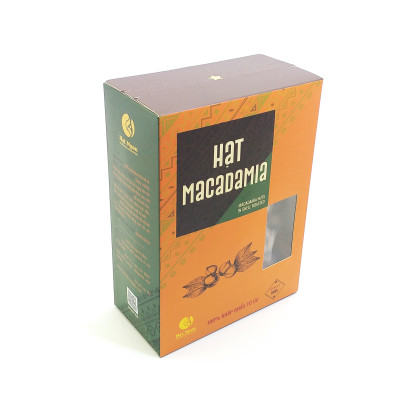 HẠT MACCA ÚC NỨT VỎ  LOẠI 1 - HỘP 500G