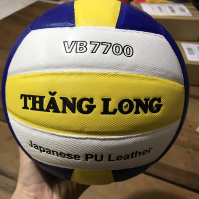 Quả bóng chuyền Thăng Long thi đấu VB7700 tặng kèm lưới đựng bóng+bim bơm bóng