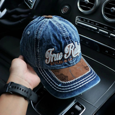 Nón kết, mũ lưỡi trai Ông Địa Style phối vải jeans form đẹp thời trang cao cấp đường phố