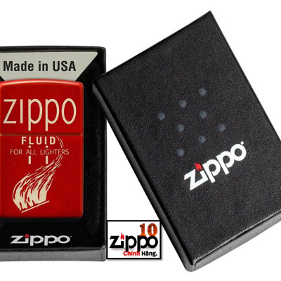 Bật lửa Zippo 49586 Retro Design - Chính hãng 100%