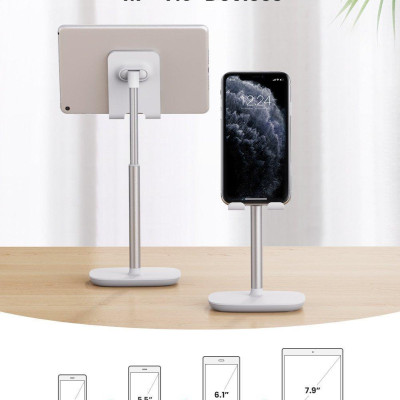 Ugreen UG80358LP280TK Màu Trắng Giá đỡ điện thoại để bàn có thể điều chỉnh - HÀNG CHÍNH HÃNG