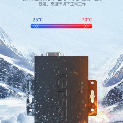 Ugreen UG80113cm327TK Bộ chuyển đổi UGREEN RS232 sang RS485 (Bộ cách ly quang dương) - HÀNG CHÍNH HÃNG