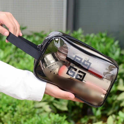 Bộ 3  túi trong suốt đựng mỹ phẩm du lịch  , đồ cá nhân , chống nước thời trang trẻ trung hiện đại , sang trọng