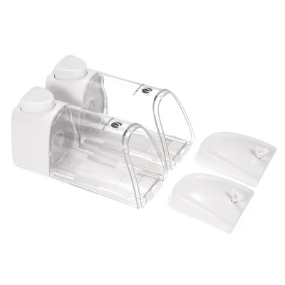 Hộp đựng xà phòng 2 ngăn treo tường CHUANGDIAN 300ml Hộp đựng Dầu gội Sữa tắm