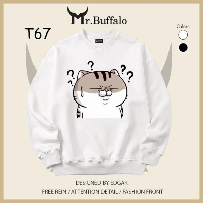 Áo Sweater Mèo Ami cute lạc lối Mr.buffalo