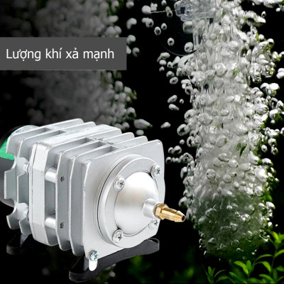 Máy sục sủi thổi khí oxy hồ bể cá cảnh 25W - 45L/P chất lượng cao,công suất mạnh, tiết kiệm điện