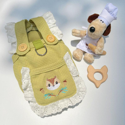 Quần áo vải cotton cho Chó Mèo , Áo Giữ ấm, vải Polyester , Áo dày có tay. Quần Áo Thú Cưng