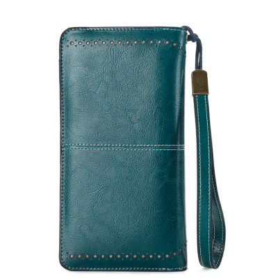 Ví Da Bò Cầm Tay Dáng Dài Thời Trang cao cấp Cho Nữ phong cách mới