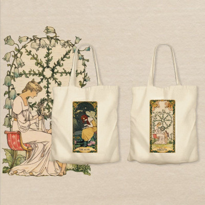 Túi canvas Tarot (Tùy chọn)