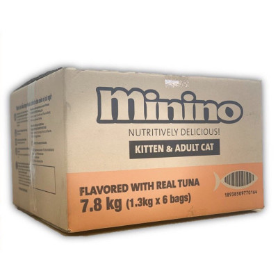 15KG Thức ăn cho mèo Minino Tuna Flavored - Thức ăn hạt cho mèo vị cá ngừ