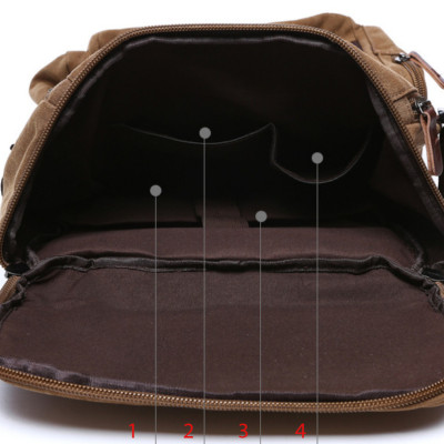 Balo nam thời trang vải canvas cao cấp phong cách mới