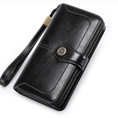 Ví Da Bò Cầm Tay Dáng Dài Thời Trang cao cấp Cho Nữ phong cách mới