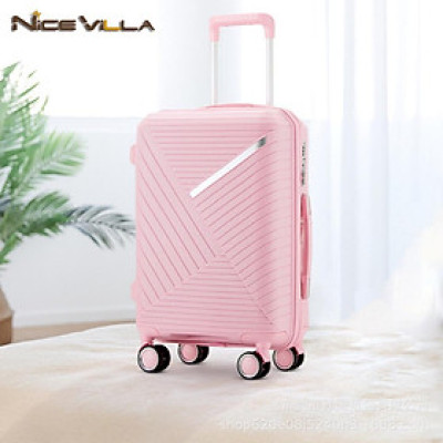 [Size 20inch] Vali Du Lịch Nhựa Dẻo PP Nice villa Siêu Bền Size 20inch