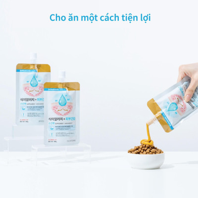 100g Gel dinh dưỡng Dr.Healmedix Skinvet Supplement tốt cho sức khỏe da ,tăng miễn dịch,chống dị ứng