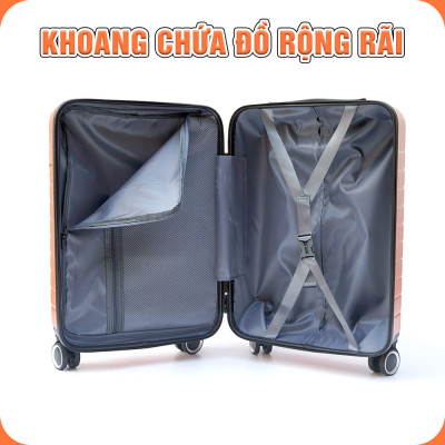 TẶNG TÚI ĐỰNG GIÀY + THẺ TAG - Vali có ngăn đựng Laptop TRIP LUX90 size 20inch - Hàng chính hãng