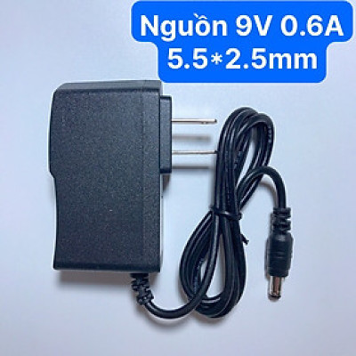 Adapter Nguồn 9V - 0.6A Cho TP-LINK Nguồn Adapter 9v 0.6A chân thường 5.5*2.5mm nguồn cắm cho thiết bị Wifi Tplink, - Adapter Tplink, Tenda - Hàng Nhập Khẩu
