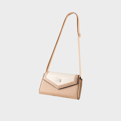 Ví Yuumy ( Thời trang nữ dáng dài kèm dây đeo chéo - Ví da Seasand YV104 )