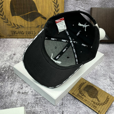 Nón kết, mũ lưỡi trai Pu.ma phối vải kaki form chuẩn thời trang cao cấp