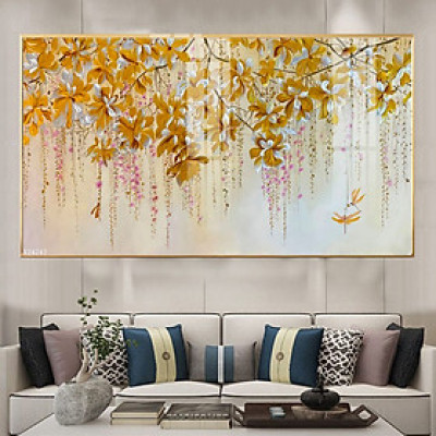 Tranh treo tường cây lộc vừng tranh phòng khách quà tặng khai trương tân gia