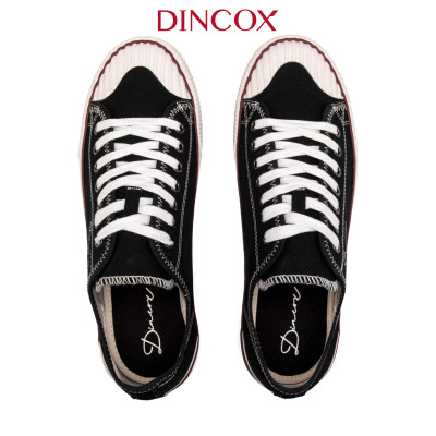 Giày Sneaker Vải Unisex DINCOX D21 Black Cách Ấn Tượng