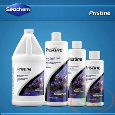 Vi sinh nước Seachem Pristine 100ml 250ml, 500ml, 1L, 2L phân hủy xử lý chất thải hữu cơ phân cá tép