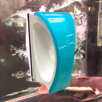 Lau kính nam châm Vipsun VS 103 - Chùi hít kiếng nam châm - Dụng cụ vệ sinh hồ cá bể cá 