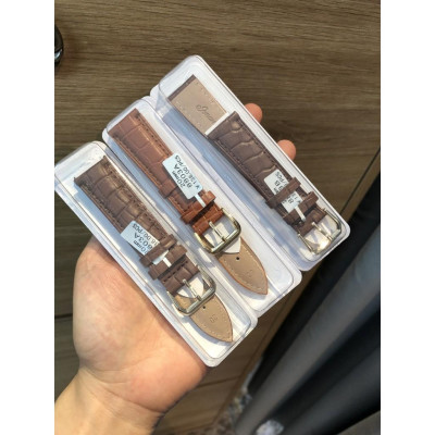 Dây da đồng hồ nam và nữ dây cá sấu ép